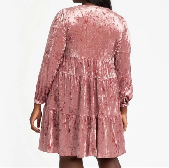 ❤️❤️ Addison Parker Blush Velvet Dress-Nordstrom - Picture 5 of 9